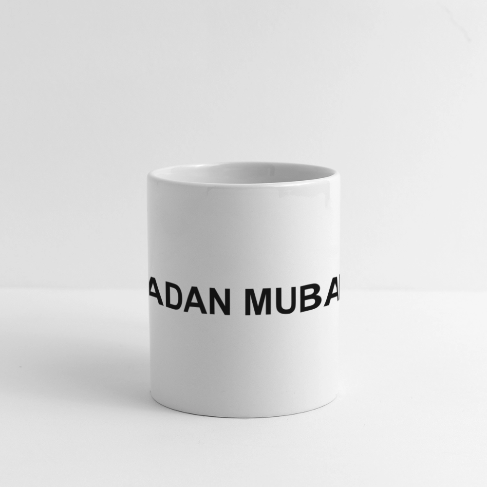 RAMADAN MUBARAK TASSE - Weiß