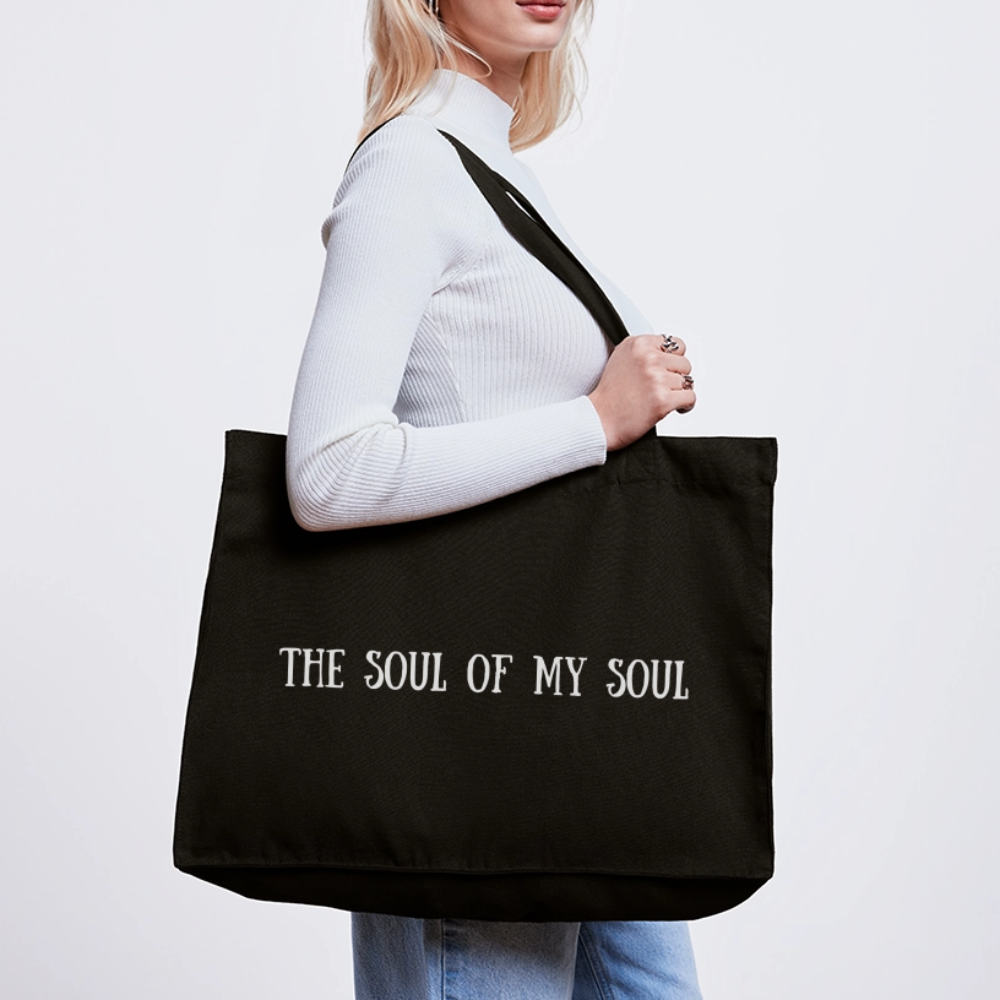 The Soul of my Soul - Schwarze Shopper Tasche - Schwarz