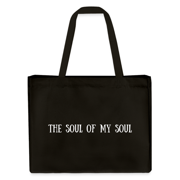 The Soul of my Soul - Schwarze Shopper Tasche - Schwarz