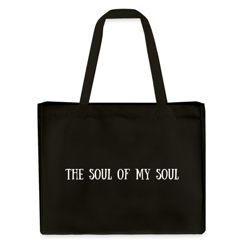 The Soul of my Soul - Schwarze Shopper Tasche - Schwarz